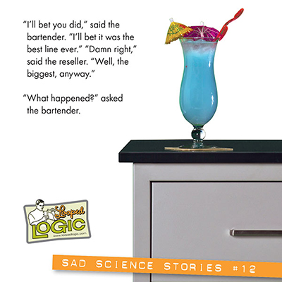 Looped LOGIC “Sad Science Stories” mailing series
