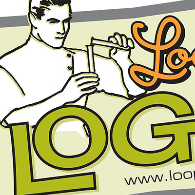 Looped LOGIC logo and branding